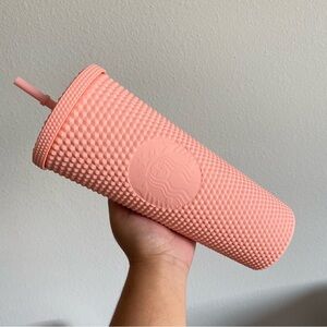 Starbucks Matte Pink Studded Tumbler